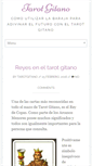Mobile Screenshot of eltarotgitano.com