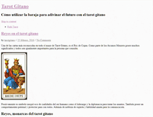 Tablet Screenshot of eltarotgitano.com